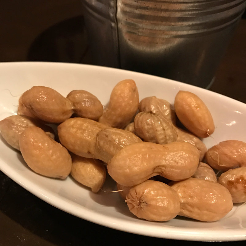 茹で落花生(Spain bar Sebasuke Tarumi)