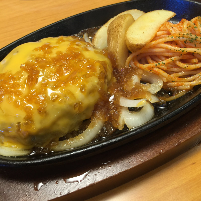 チーズハンバーグランチ(ステーキ宮 京都伏見店 )