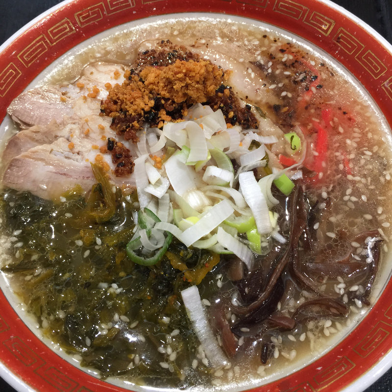 黒チャーシュー麺(ハングリーパンダ アリオ市原店)