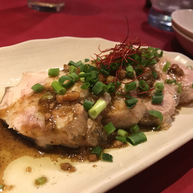 よだれ鶏(新宿 秀山)