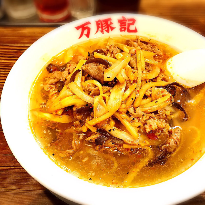 広東麺(万豚記 池尻大橋店)