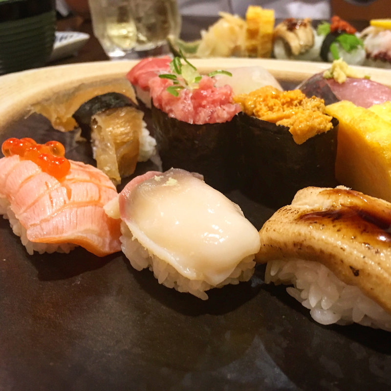 寿司盛り合わせ(すし 三陸前 仙台駅ビル店 （さんりくまえ）)