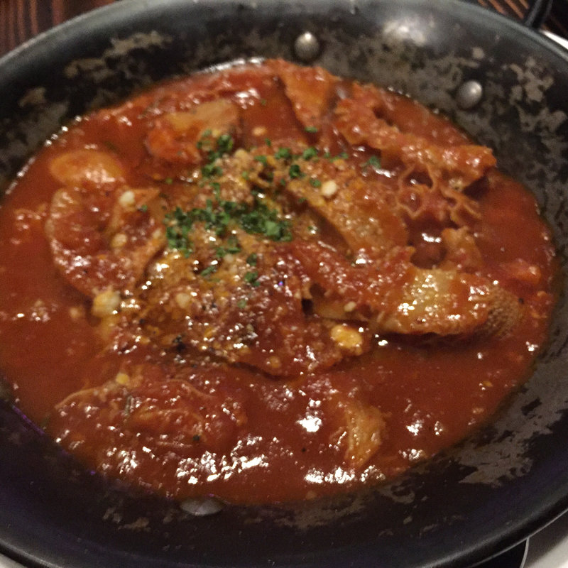 トリッパ 豚足のトマトソース煮込み(スペイン料理と自然派ワイン LUZ)