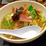野菜たっぷり食べるスープ(リンガーハット 渋谷道玄坂店)