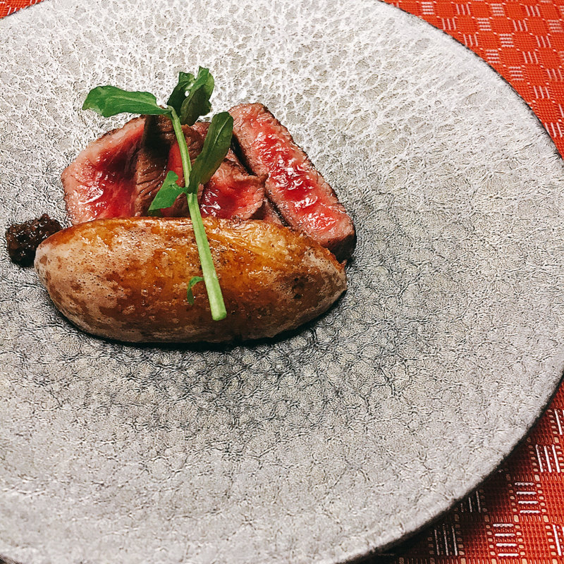 ステーキ(つるとんたん UDON NOODLE Brasserie銀座)