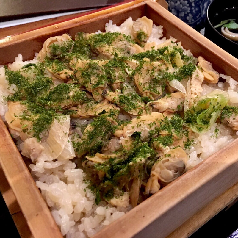 深川あさり蒸籠飯(門前茶屋)