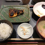 焼魚天ぷら定食