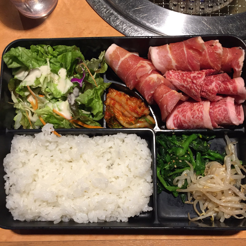 上カルビランチ(焼肉市場 飯田橋亭)