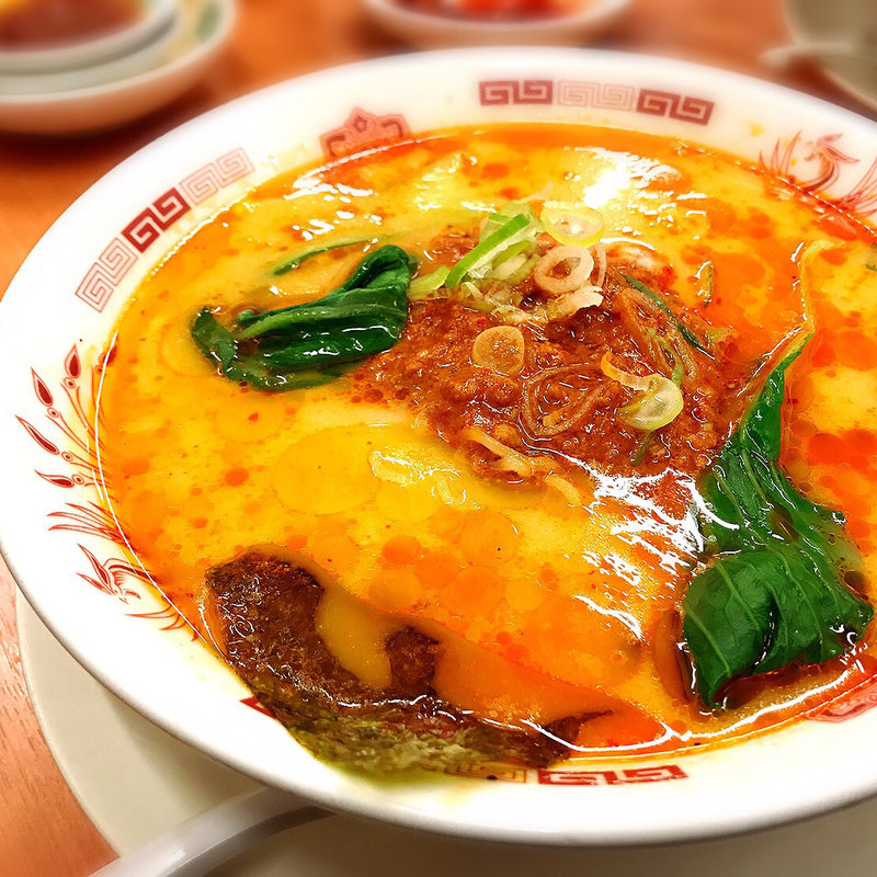 担担麺(日高屋 渋谷宮下公園前店)