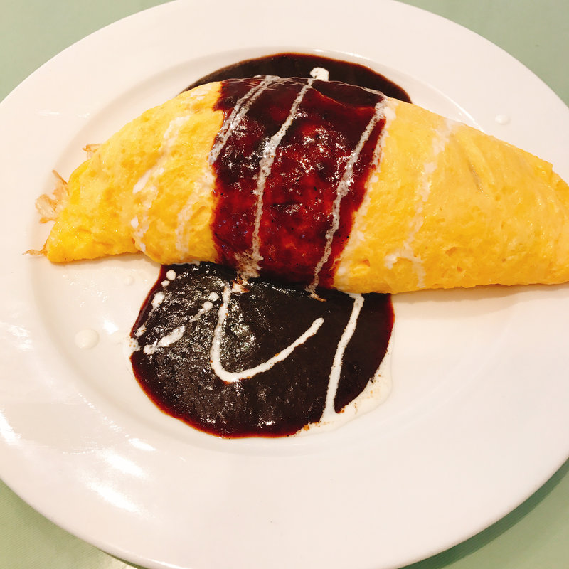 オムライス〜自家製デミソース(コーヒーサロン･タカセ 池袋別館)
