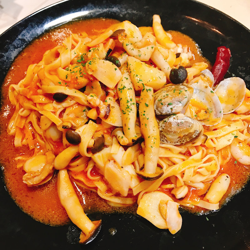 ボンゴレロッソスパゲティ(ボンジョルノ すずらん店 )