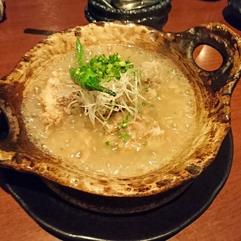 豚軟骨のトロトロ揚げ煮込み(木乃芽)