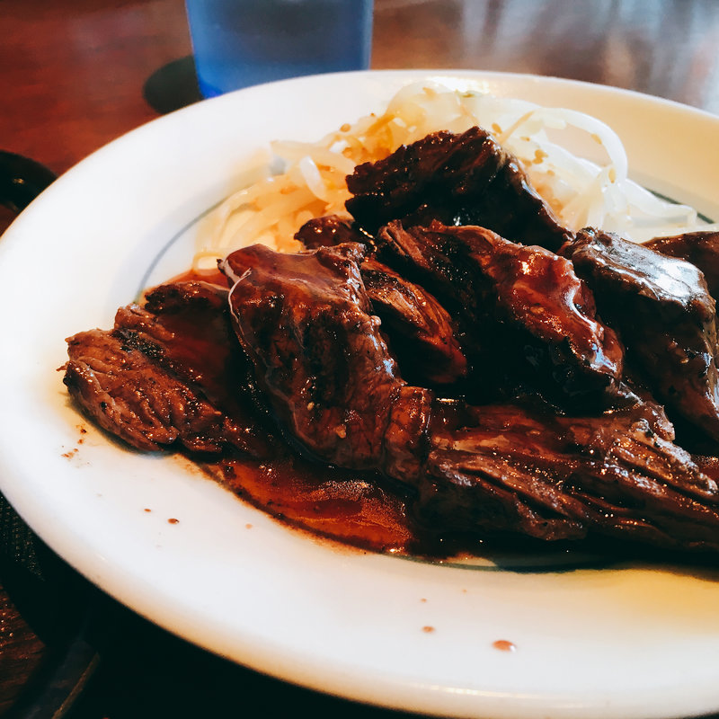 牛ハラミ定食(しずる )