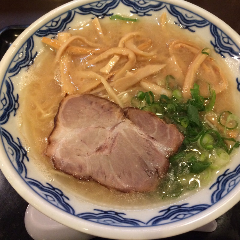 メンマめん(博多麺房赤のれん 西麻布本店)