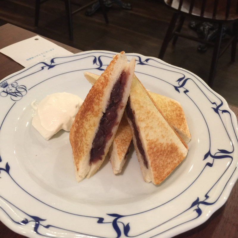 小倉ホットサンド(リッケッツァ・トレ （RICCHEZZA・TRE）)