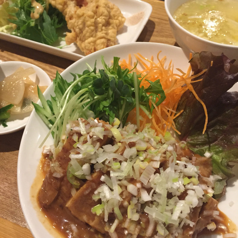 バンバンジーセット(チャイナキッチンまんち )