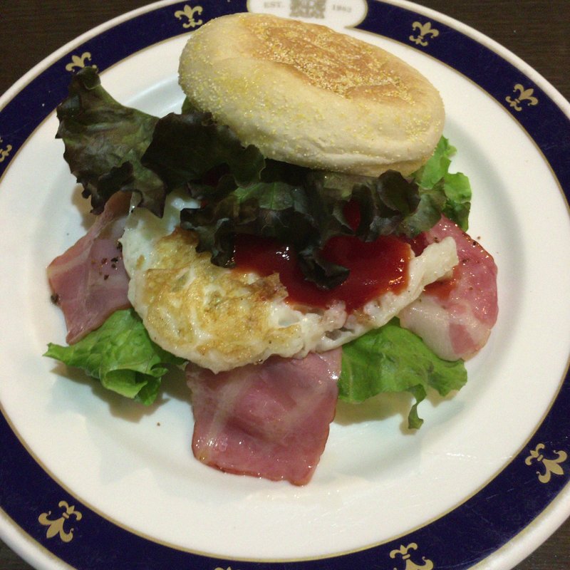 エッグマフィン(ロンドンティールーム 堂島本店)