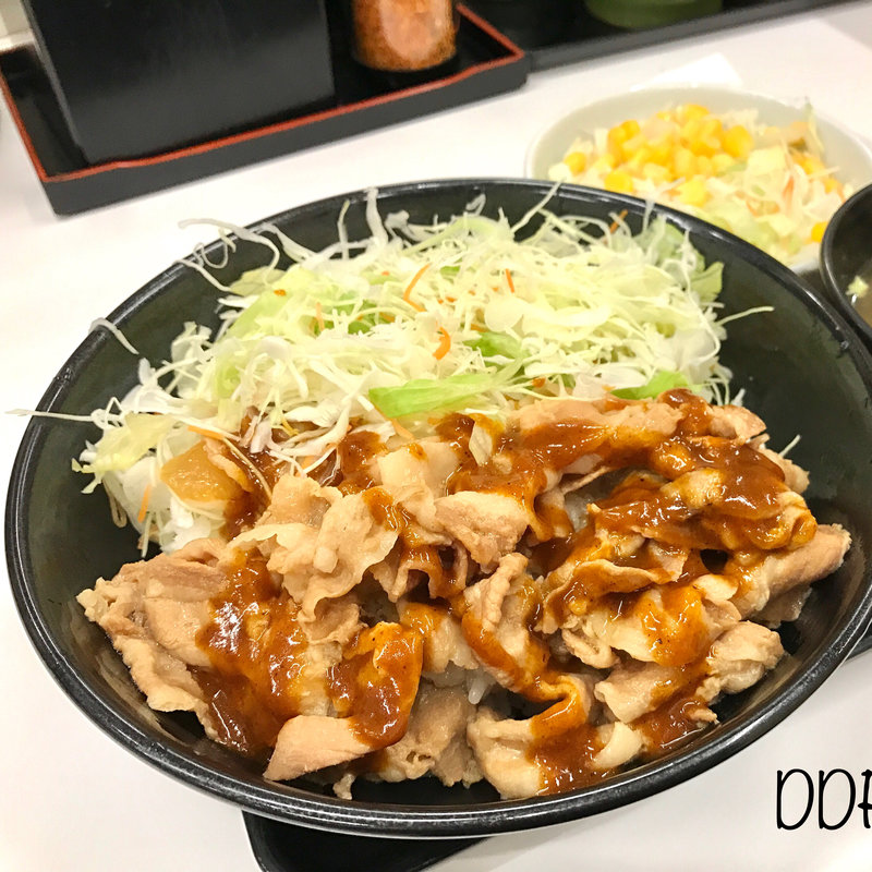 スパイシーカレー豚丼