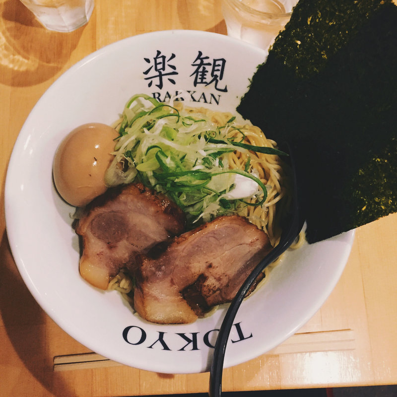 特性煮干しまぜそば(楽観(赤) )