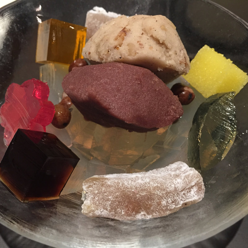 あんみつ(虎屋茶寮京都一条店)