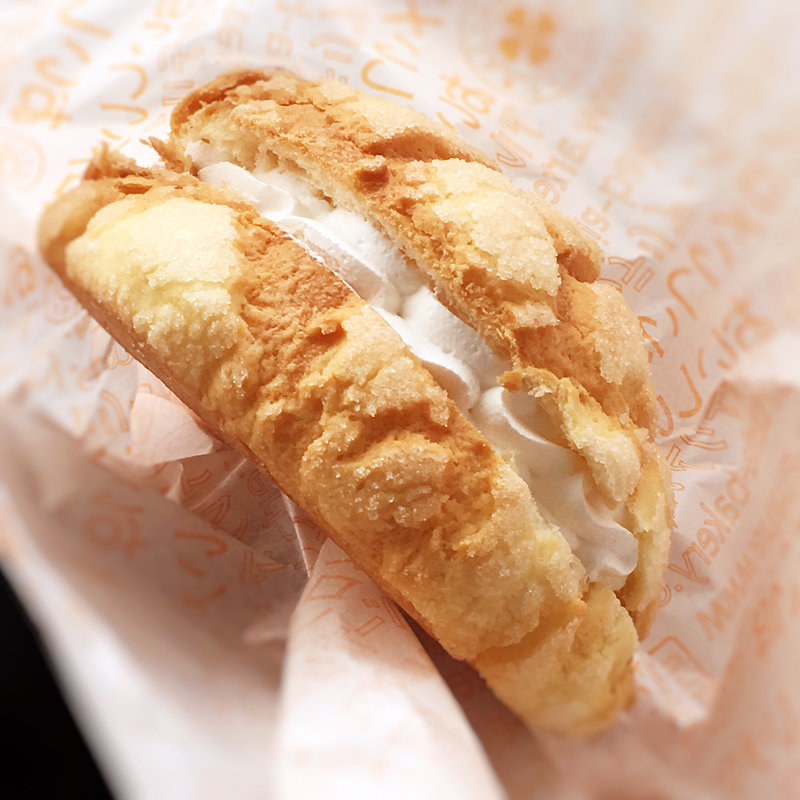 ホイップメロンパン(プレーン)(アルテリアベーカリー 福岡二又瀬店)