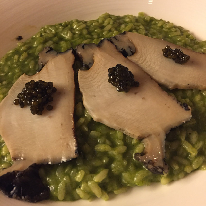 アワビのジェノベーゼリゾット(Sakura)