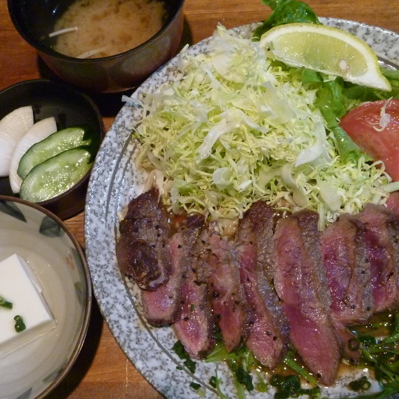 牛焼肉定食(稲穂 )