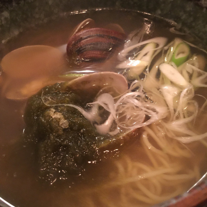 貝汁そば(ボンゴレ亭 )