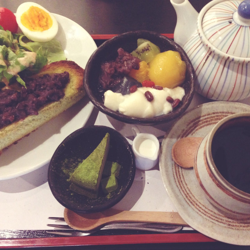 八坂甘味セット(あべまき茶屋 （あべまきちゃや）)