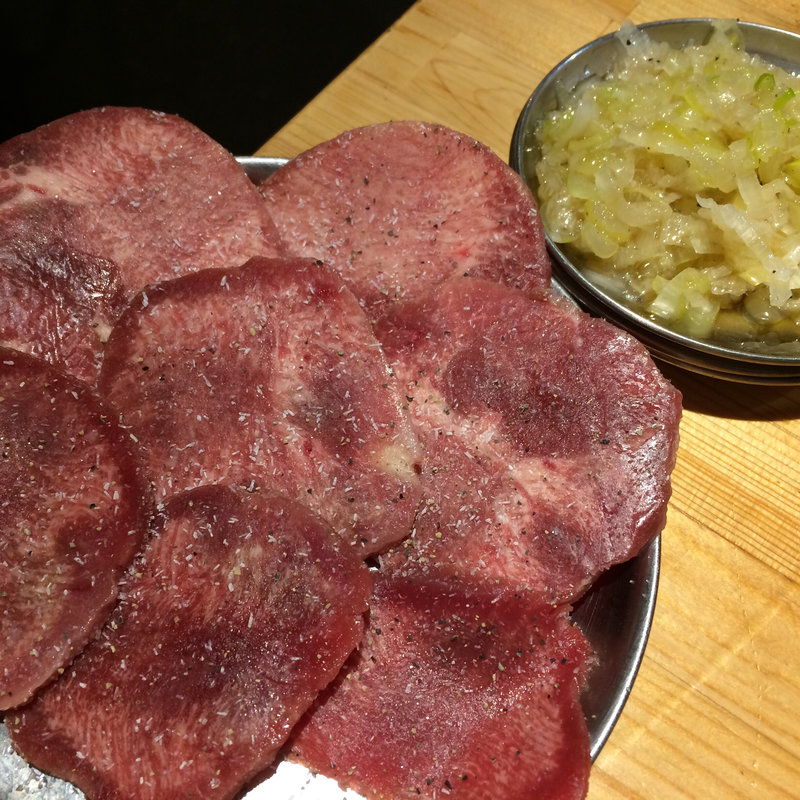 ねぎ塩牛タン(ホルモンすず 多摩永山店)
