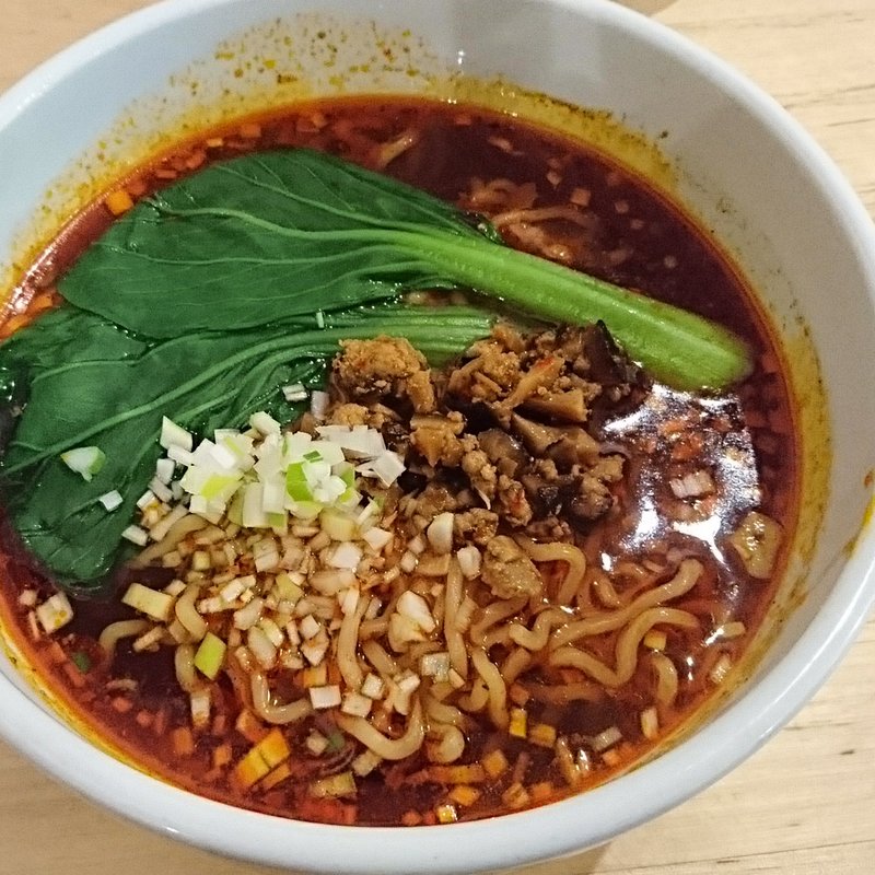 四川中華そば (四川辣麺)(あまや鳥)