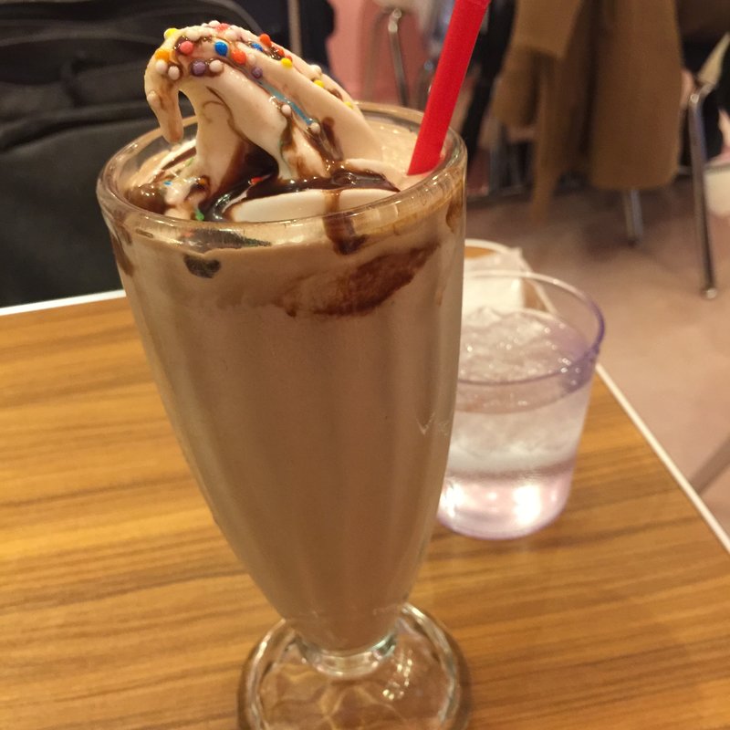 CHOCOLATE MILKSHAKE(BURGER&MILKSHAKE CRANE)