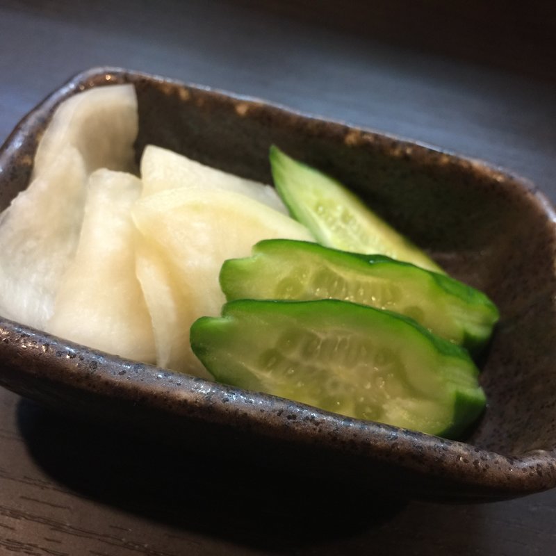 お新香(名代 宇奈とと 上野店)