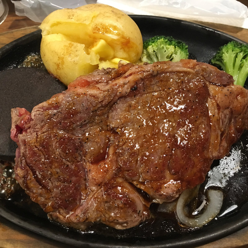 熟成リブロインステーキ 200g(ステーキのどん 西明石店)