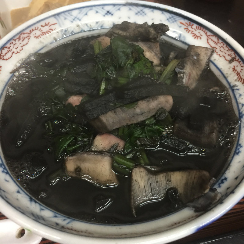 イカスミ汁(ミルク食堂 )