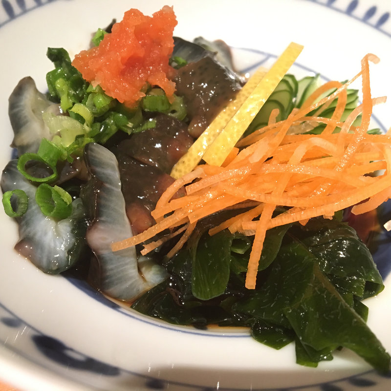 なまこポン酢(英鮨 中野北口店)