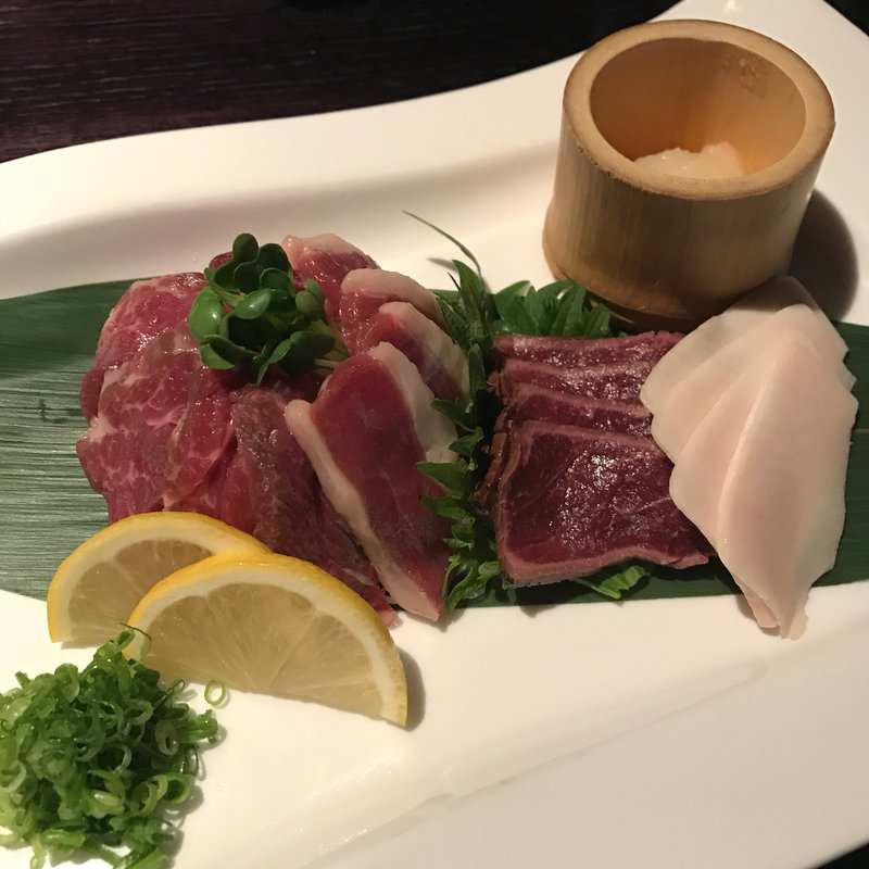 馬刺し盛り合わせ(九州居酒屋 克 （かつ【旧店名：九州居酒屋 八洲】）)