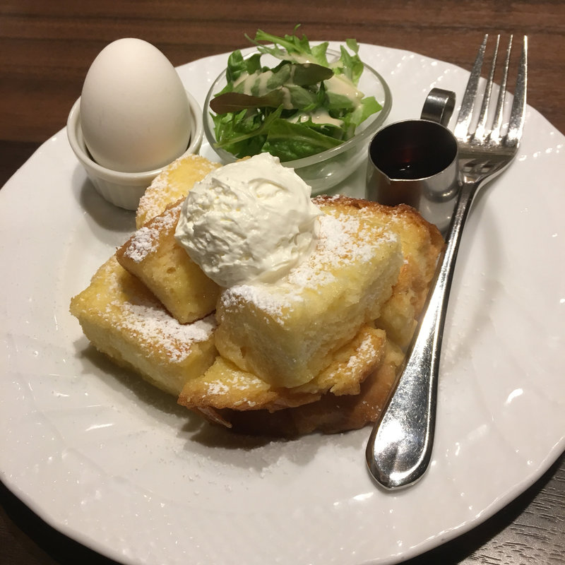 フレンチトーストモーニング(星乃珈琲店 三河安城店)