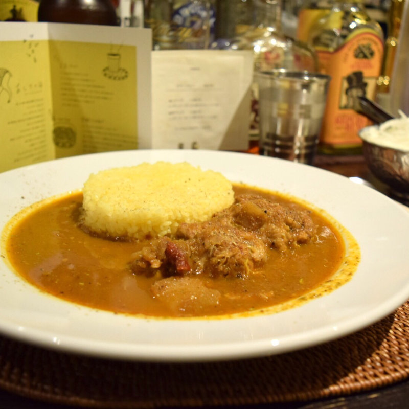 チキンカレー(恵比寿 Bar Sync クラフトビール ナチョス)