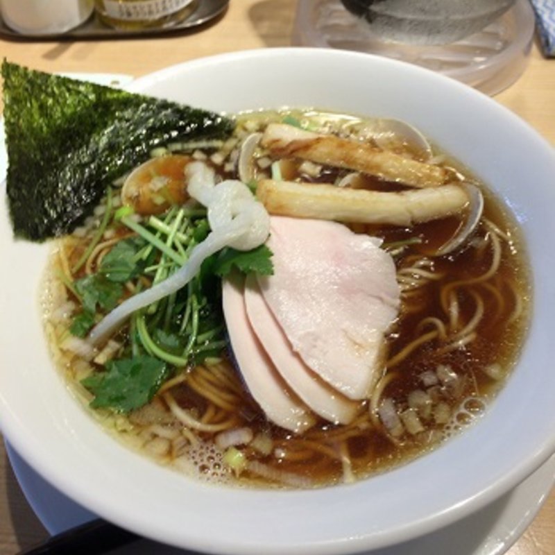 鶏・煮干・蛤のトリプル　ＳＯＢＡ