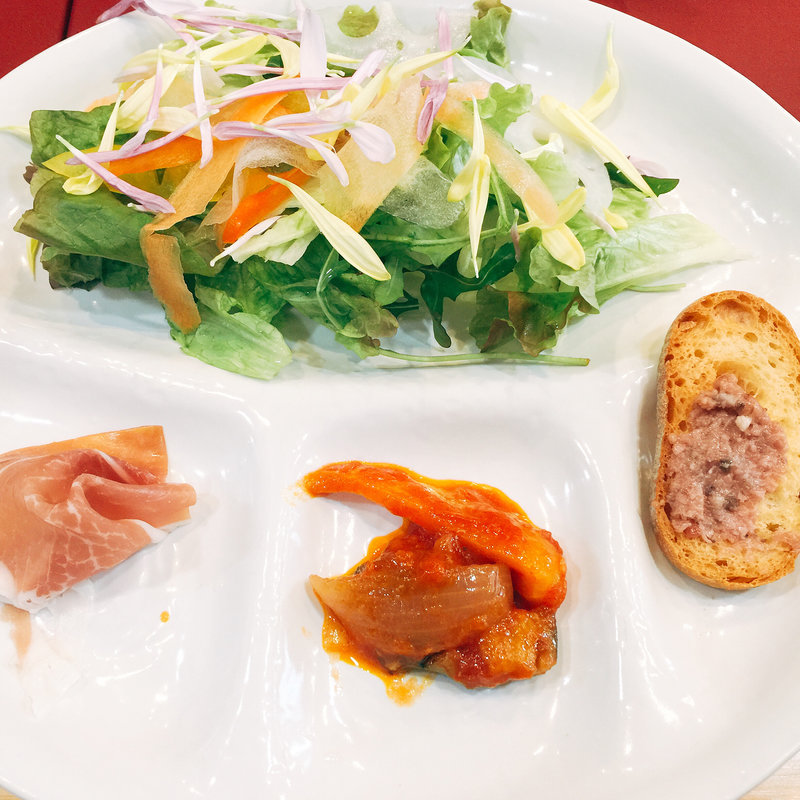 前菜盛り合わせ(イタリアンバール ブォングスタイオ 江戸川橋店)