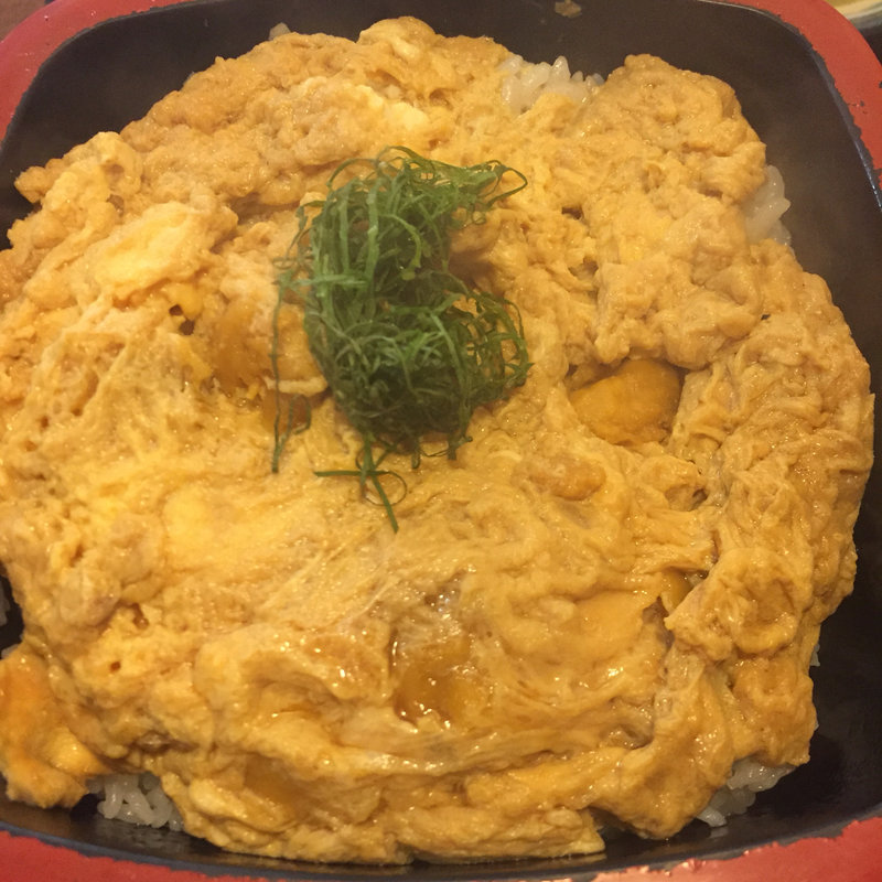 蒸し雲丹丼(お食事のデパート 喜代志)