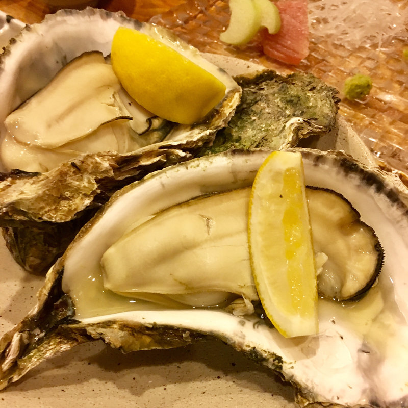 焼き牡蠣(石まつ　三代目 （いしまつ）)