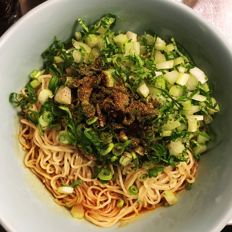 汁無し担担麺(キング軒 薬研堀出張所 )