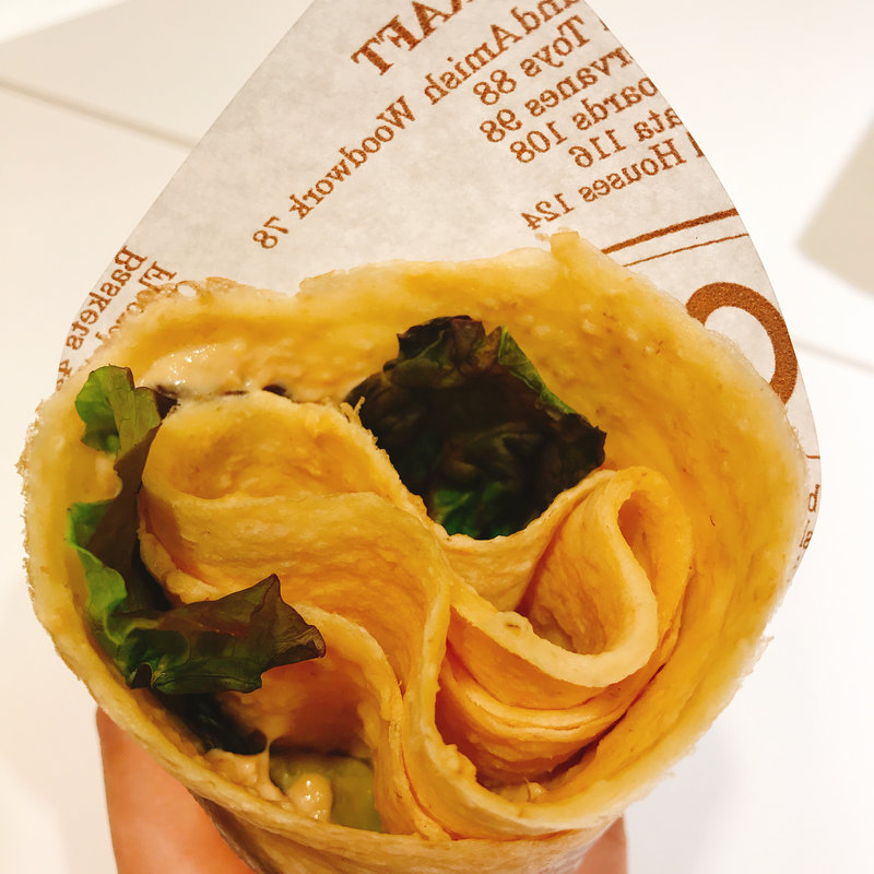 ツナアボカドわさびクレープ(ジェラテリア TIE-AN)