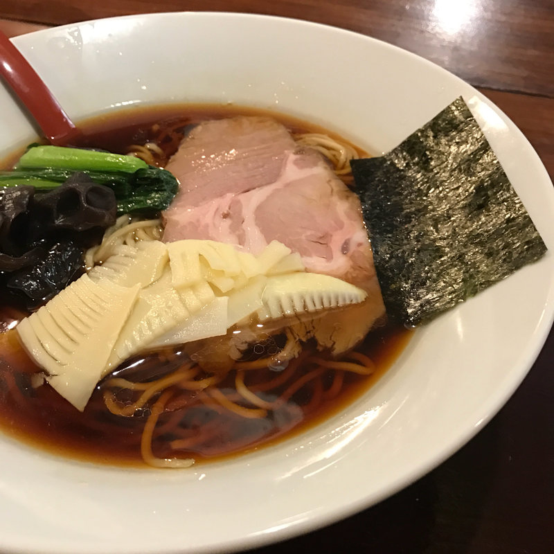 濃口醤油ラーメン(つけ麺・らー麺 一酵や)