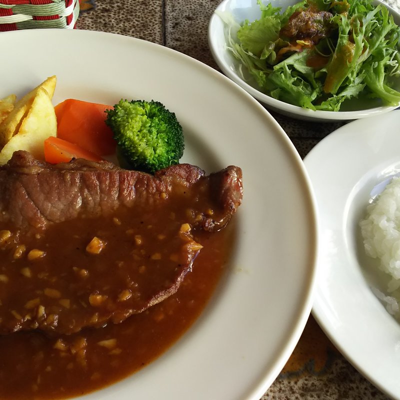 ステーキランチ(ローマステーション)