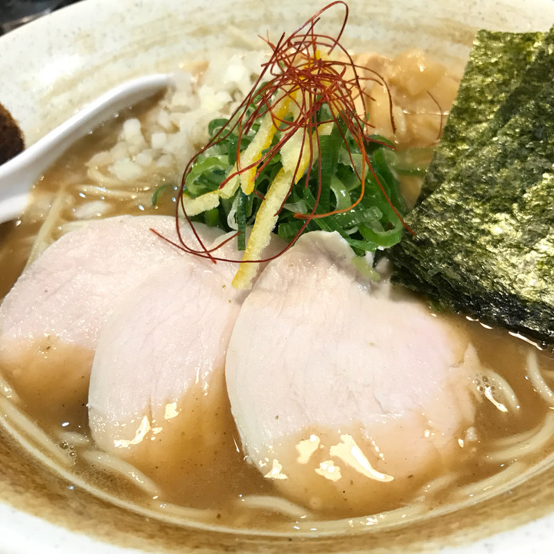 鶏ぎょかいらーめん(麺匠ようすけ 鶏煮亭)