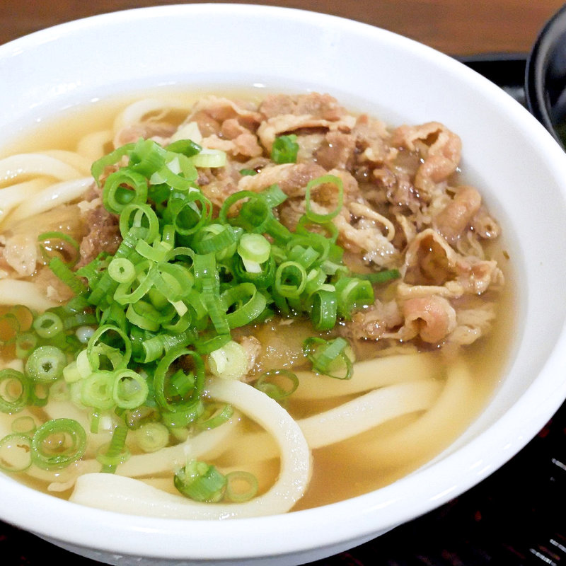 肉うどん(香川製麺所 東かがわ店)