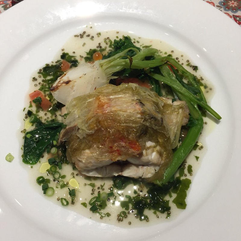 さかなランチ(墨絵 （墨繪　スミノエ）)